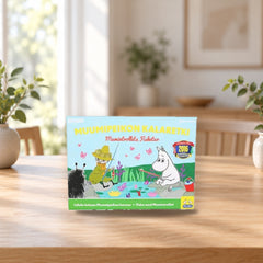 Moomin Troll’s Fishing Trip – Magnetic Family Board Game by Peliko / Martinex (Ages 4+, 2– – product photo on a table