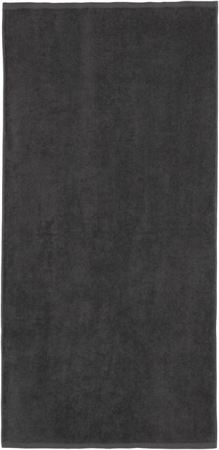 House bath towel Minea 70x140 cm dark gray - Soposopo