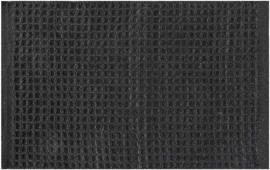 Luhta Home Rouhe bathroom mat 50x80 cm black - Soposopo