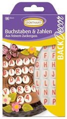 Cake Decoration Letters and Numbers 27g - Soposopo