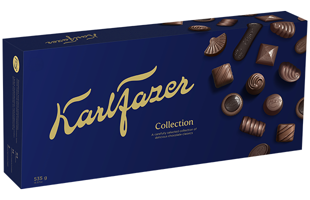 Karl Fazer Collection Chocolate Pralines Box 535 g | 64-Piece Assorted