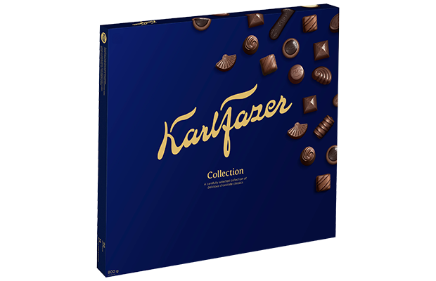 Karl Fazer Collection Chocolate Pralines Box 800 g | 96-Piece Assorted