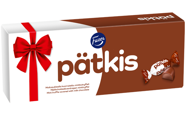 Fazer Pätkis Mint Truffle Chocolates 295g | Christmas Gift Box
