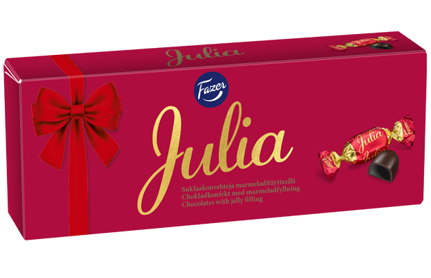 Fazer Julia Chocolate Pralines 295g | Christmas Gift Box with Fruity