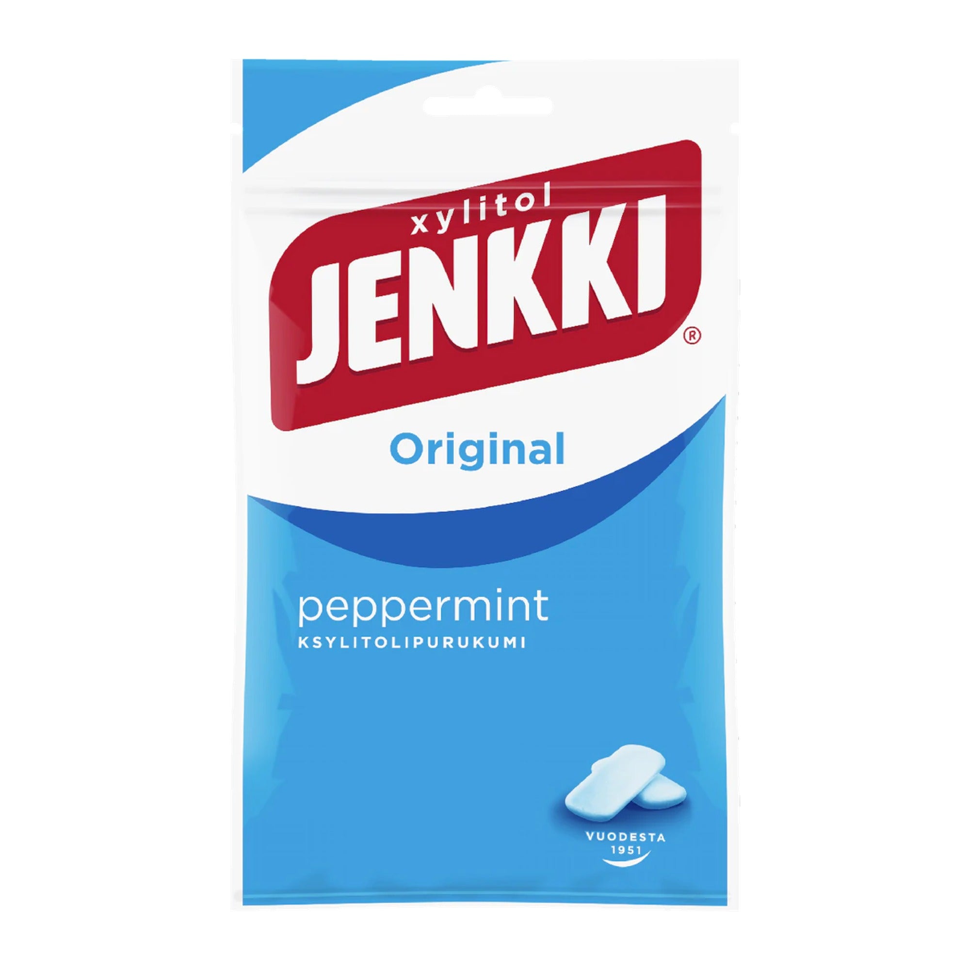 Cloetta Jenkki Peppermint Chewing Gum 100g – product photo