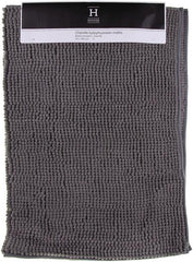 House bathroom mat Chenille 70x100 cm gray - Soposopo
