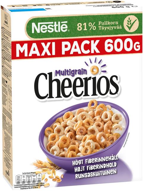 Nestlé Cheerios 600 g crispy multigrain whole-grain cereal - Soposopo