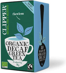 Clipper Organic Decaffeinated Green 20 bags Tea 1 Box of 36g 1.3oz - Soposopo
