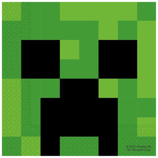 Napkin 33cm Minecraft - Soposopo