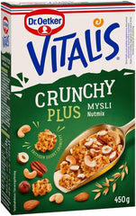 Dr. Oetker Vitalis Crunchy Plus Nutmix Muesli 450 g - Soposopo