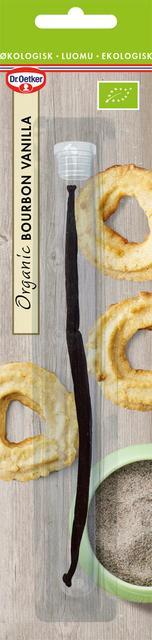 Dr. Oetker Organic Bourbon Vanilla Pod 1pc - Soposopo