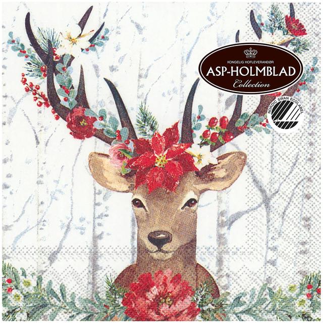 Napkin Deer Cheer 25cm - Soposopo