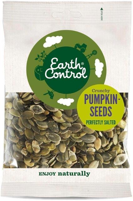 Earth Control Roasted and Salted Pumpkin Seeds 150 g - Soposopo