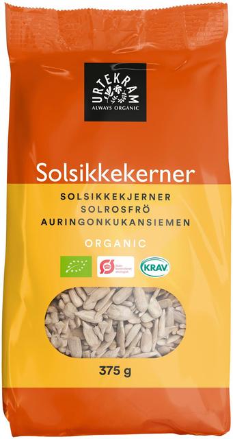 URTEKRAM Organic Sunflower Seeds 375 g - Soposopo