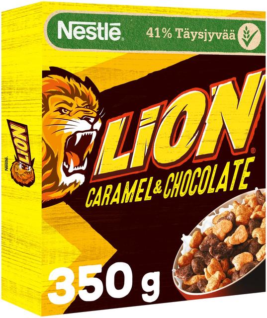 Nestlé Lion 350 g Chocolate and Toffee-Flavored Wheat-Rice Cereal - Soposopo