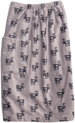 Pikkupuoti men's wrap towel Poro 70x150 cm gray - Soposopo
