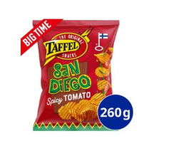 Taffel San Diego Chips de Tomate Picante 325g - Paquete de 11.5oz