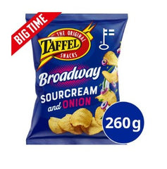 Taffel Broadway 酸奶油洋葱味薯片 325克 11.5盎司