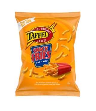 Taffel Snack Fries BBQ Flavored Chips 180g - 8.3oz Pack - Soposopo