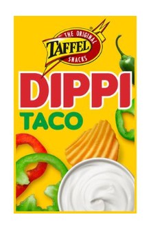 Taffel Taco Dip Snacks 13g Box - Savory Snack Option - Soposopo