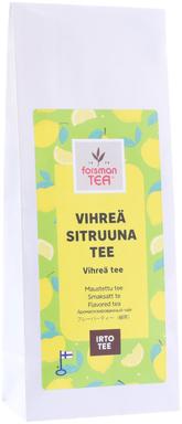 Forsman Tea Green Lemon Green Flavored Tea 1 Pack of 100g 3.5oz - Soposopo