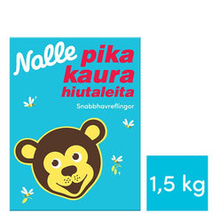Nalle 1.5 kg quick-cooking oatmeal flakes - Soposopo
