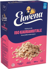 Elovena large whole grain oat Flakes 1 Box of 900g 31.7 oz - Soposopo