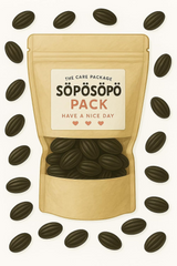 SÖPÖSÖPÖ Scandinavian Treat Pack – Tyrkisk Peber Original Salty Licorice – 150g Nordic Candy Bag – Strong Salmiakki Flavor – Vegan Soposopo soposopo pack