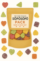 SÖPÖSÖPÖ Scandinavian Treat Pack – Ässä Fruit Wine Gums – 150g Nordic Candy Bag – Fruity Vegan Gummies – Chewy & Colorful soposopo pack