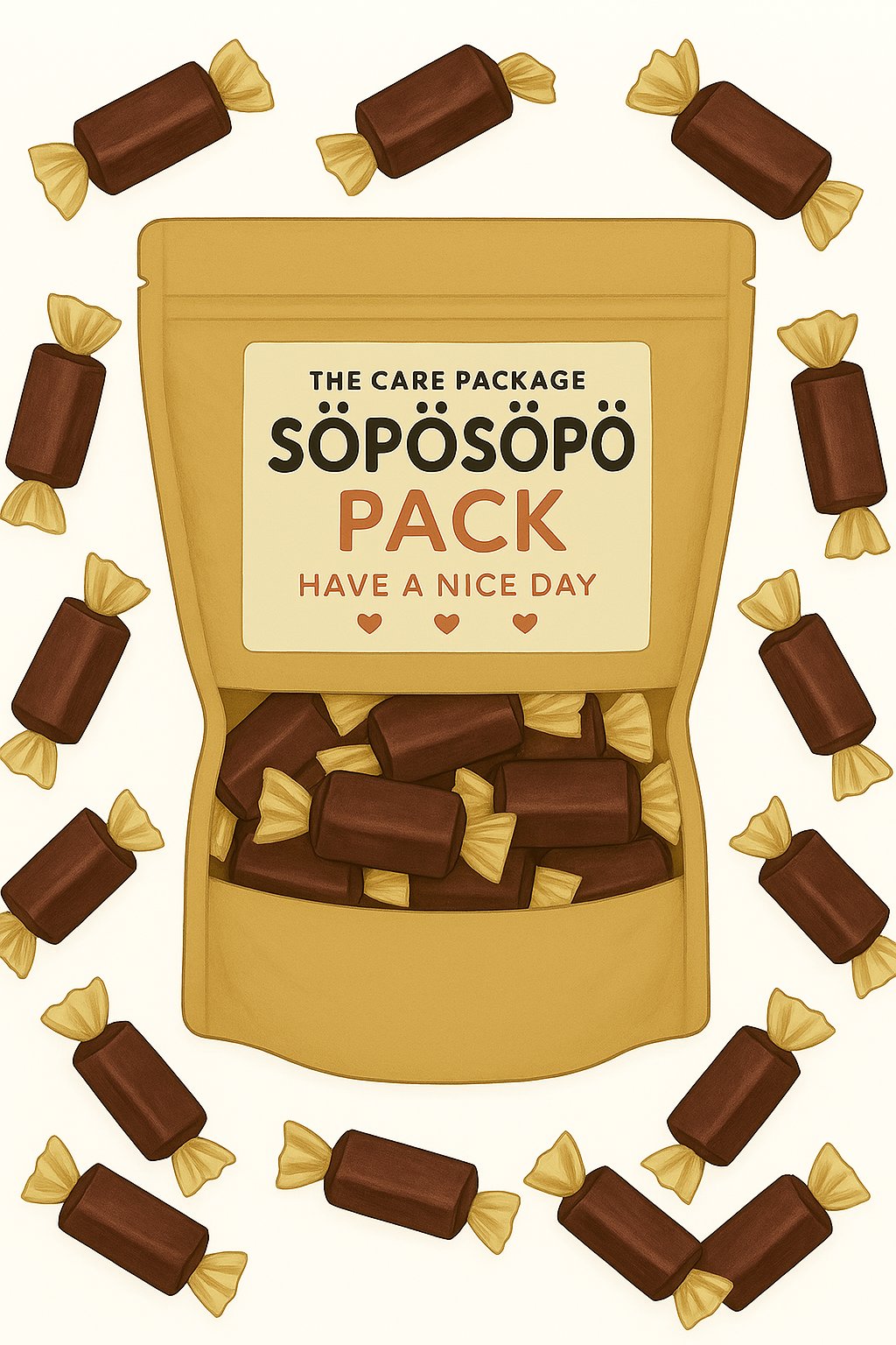 SÖPÖSÖPÖ Scandinavian Treat Pack – Karl Fazer 70% Dark Chocolate – 150g Nordic Candy Bag – Rich & Intense Cocoa Flavor – Elegant Dark Chocolate soposopo pack