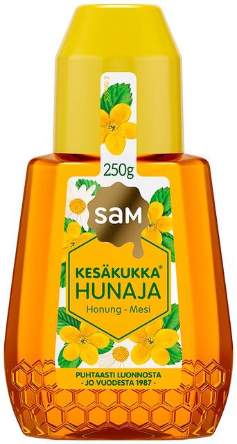 Hunajainen SAM Summer Flower Honey 250g - Soposopo