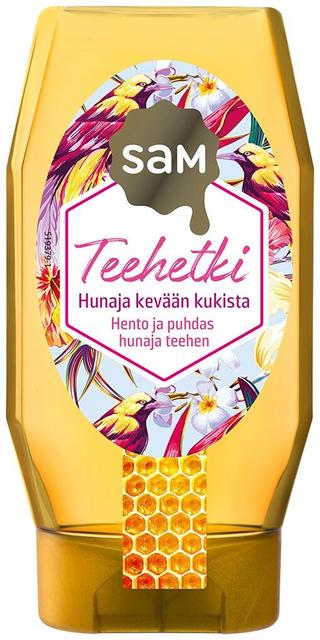 Hunajainen SAM Tea Time Honey 350g (Spring Flowers) - Soposopo