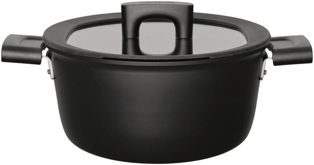Fiskars Hard Face 3.5 L / 22cm saucepan with lid - Soposopo