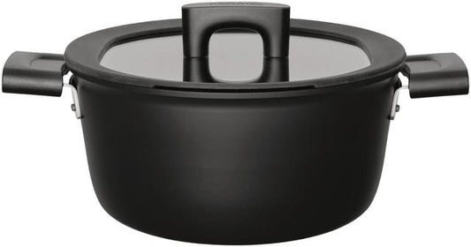 Fiskars Hard Face 3.5 L / 22cm saucepan with lid - Soposopo