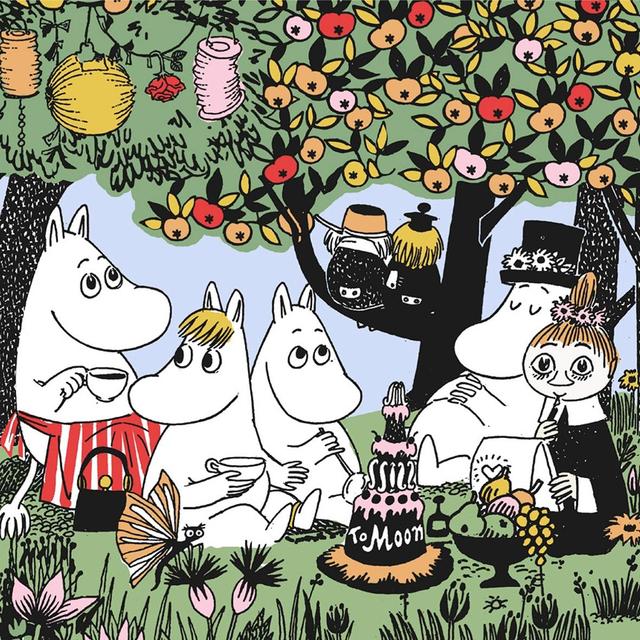 Moomin Napkin Party Moomin 33cm 20pcs - Soposopo