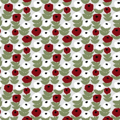 Havi-Kauniste Tissue Napkin Flora Green-Red 24cm 20pcs - Soposopo