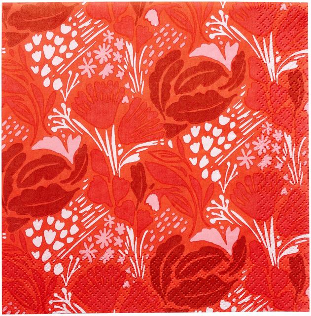 Havi Ester Red Napkin 20pcs/33cm - Soposopo