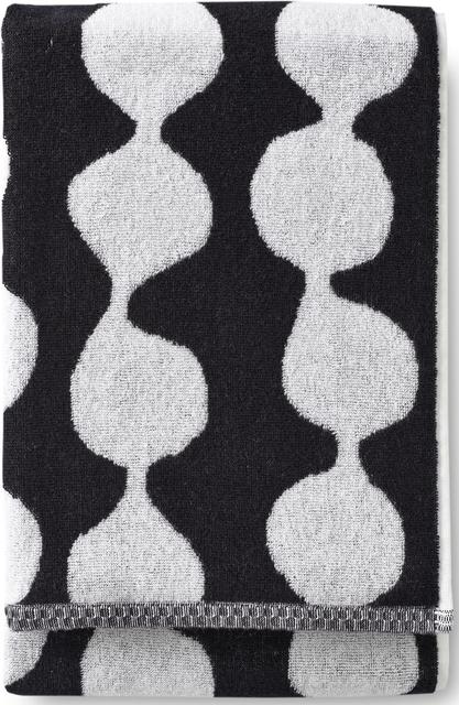Finlayson Pampula bath towel 70x150 cm black/white - Soposopo