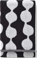 Finlayson Pampula bath towel 70x150 cm black/white - Soposopo