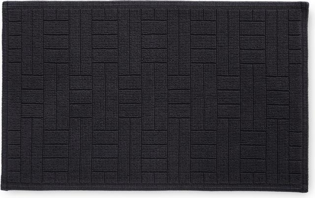 Finlayson bathroom mat Tamminiemi 50x80 cm black - Soposopo