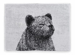 Finlayson hand towel Karhu 50x70 cm black/white - Soposopo