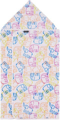 Finlayson hooded towel Elefantti Villi 70x125 cm multi/white - Soposopo