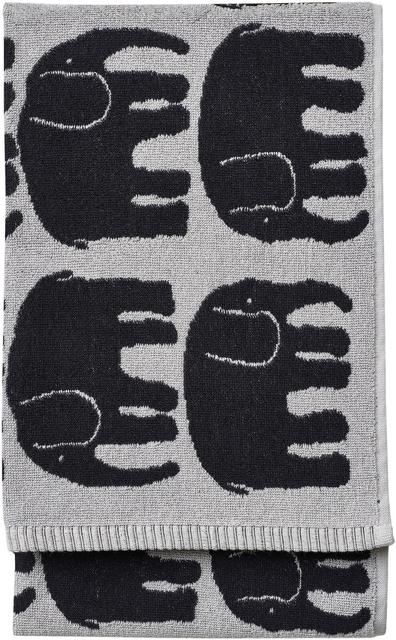 Finlayson bath towel Elefantti 70x150 cm black/grey - Soposopo