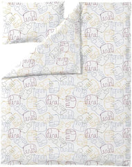 Finlayson duvet set Elefantti Villi 120x160+40x60 cm plant-dyed - Soposopo