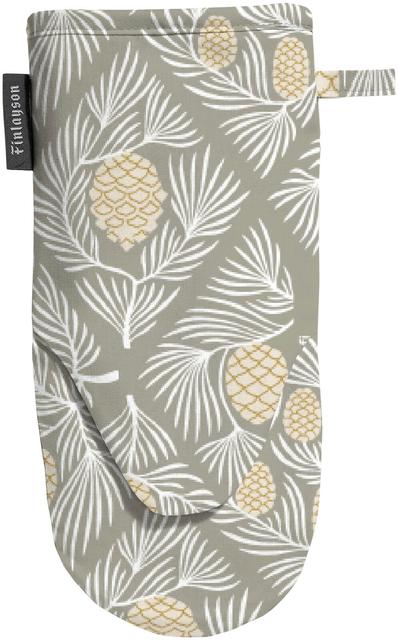Oven mitt Käpyset 15x30 cm beige - Soposopo