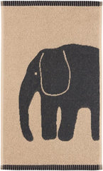 Finlayson hand towel Elefantti Vapaa 30x50 cm grey/beige - Soposopo