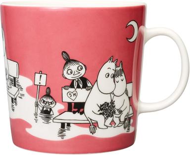 Arabia Moomin Mug Pink 0.4 l