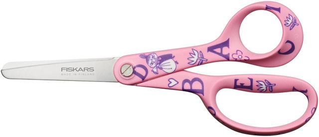 Moomin Arabia Finland Children's Scissors Little My ABC. 13cm - Soposopo