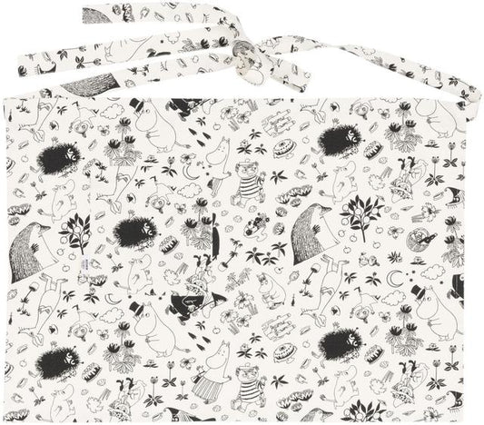 Moomin Arabia Finland Children's Apron 48x67cm Natural White - Soposopo