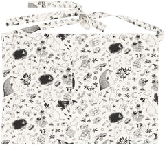 Moomin Arabia Finland Children's Apron 48x67cm Natural White - Soposopo